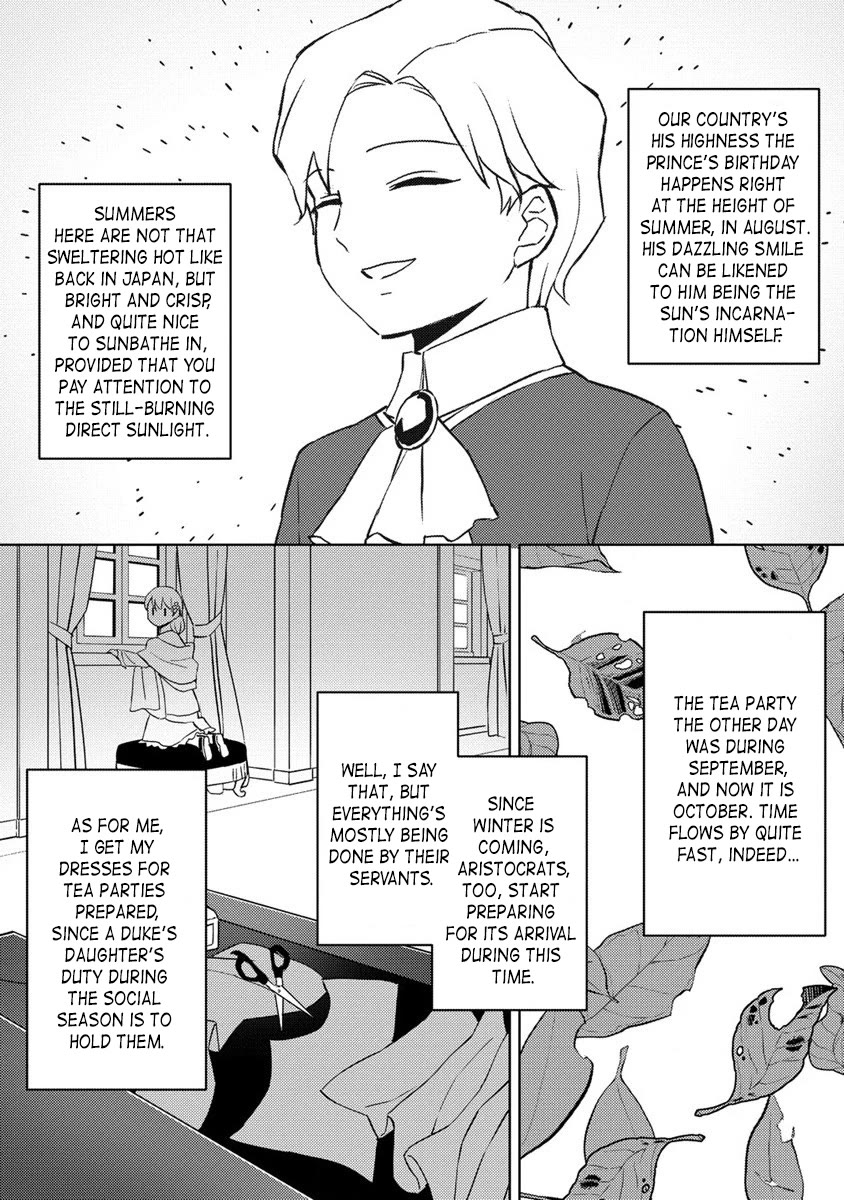 Since I Have Been Reincarnated as the Daughter of a Duke, I, the "Girl Inside," Will Enjoy Being a Girl as Much as I Can! Chapter 11.2 page 5 - Chapter 11.2: The tea party at the palace