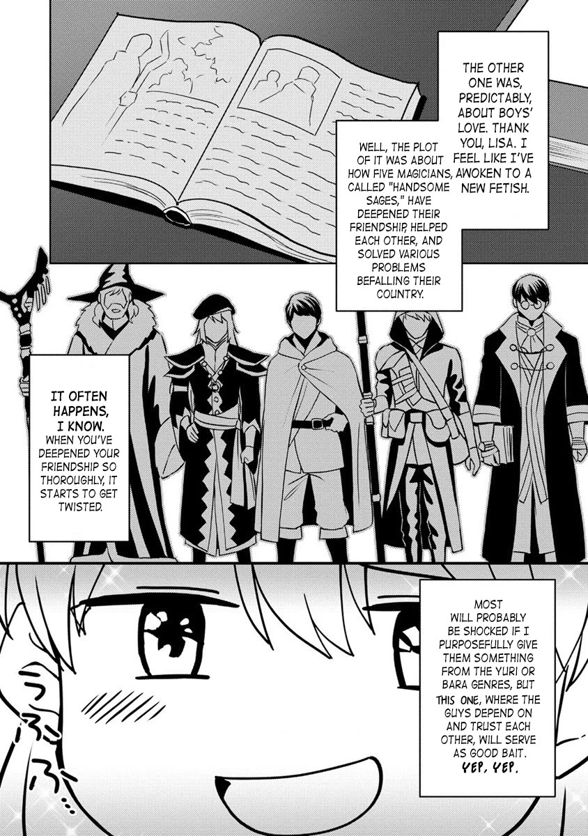 Since I Have Been Reincarnated as the Daughter of a Duke, I, the "Girl Inside," Will Enjoy Being a Girl as Much as I Can! Chapter 12.1 page 10 - Chapter 12.1: Despairing of my hobbies, I seek a way to compensate