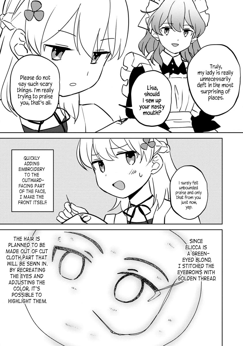 Since I Have Been Reincarnated as the Daughter of a Duke, I, the "Girl Inside," Will Enjoy Being a Girl as Much as I Can! Chapter 12.2 page 1 - Chapter 12.2: Despairing of my hobbies, I seek a way to compensate