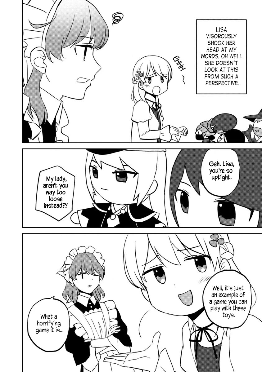 Since I Have Been Reincarnated as the Daughter of a Duke, I, the "Girl Inside," Will Enjoy Being a Girl as Much as I Can! Chapter 12.2 page 10 - Chapter 12.2: Despairing of my hobbies, I seek a way to compensate