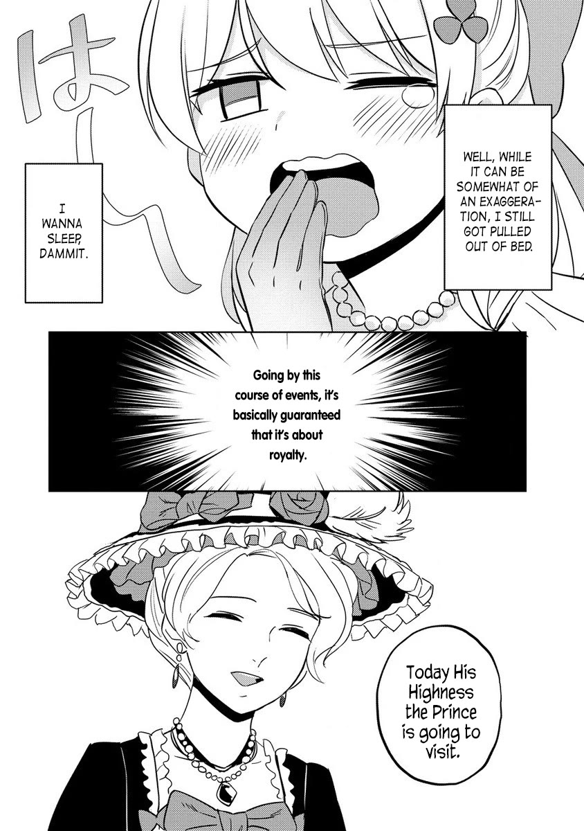 Since I Have Been Reincarnated as the Daughter of a Duke, I, the "Girl Inside," Will Enjoy Being a Girl as Much as I Can! Chapter 13.1 page 4 - Chapter 13.1: The tea party with the prince at our home