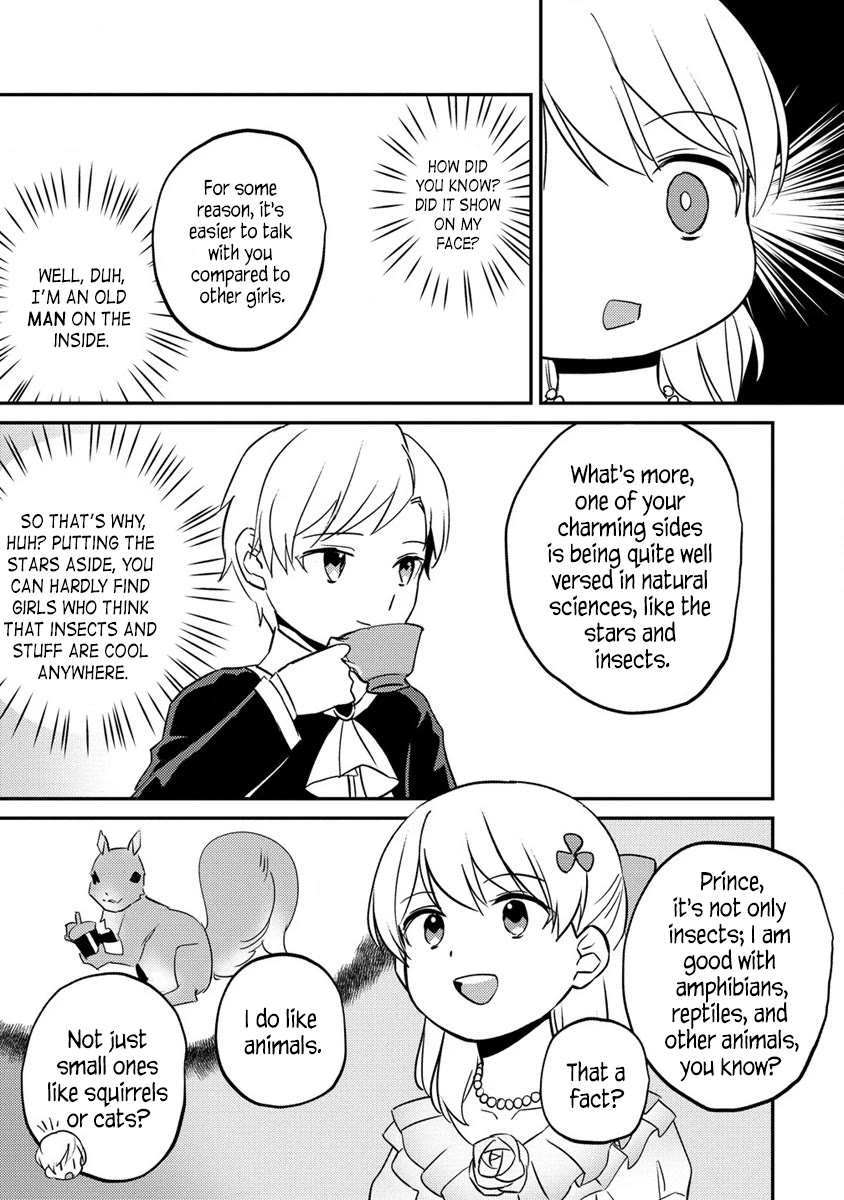 Since I Have Been Reincarnated as the Daughter of a Duke, I, the "Girl Inside," Will Enjoy Being a Girl as Much as I Can! Chapter 13.2 page 5 - Chapter 13.2: The tea party with the prince at our home