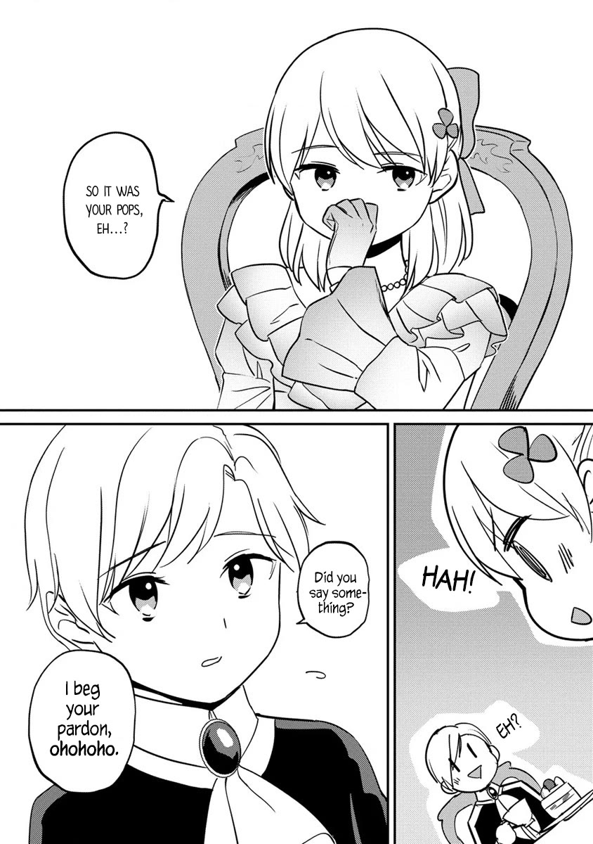 Since I Have Been Reincarnated as the Daughter of a Duke, I, the "Girl Inside," Will Enjoy Being a Girl as Much as I Can! Chapter 13.2 page 7 - Chapter 13.2: The tea party with the prince at our home