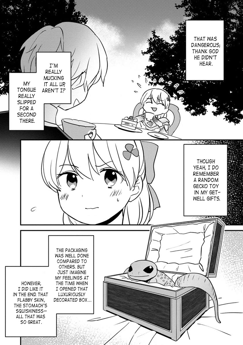 Since I Have Been Reincarnated as the Daughter of a Duke, I, the "Girl Inside," Will Enjoy Being a Girl as Much as I Can! Chapter 13.2 page 8 - Chapter 13.2: The tea party with the prince at our home