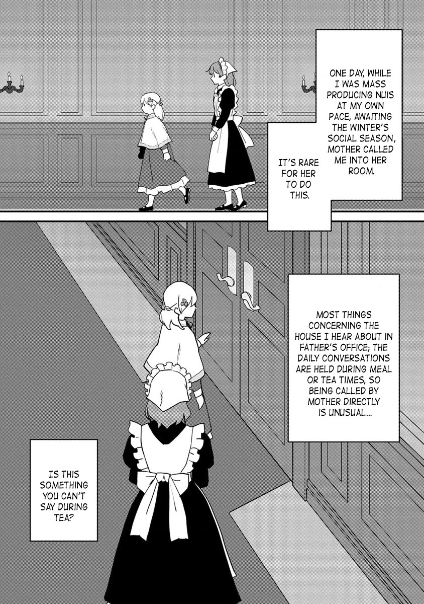 Since I Have Been Reincarnated as the Daughter of a Duke, I, the "Girl Inside," Will Enjoy Being a Girl as Much as I Can! Chapter 14.1 page 9 - Chapter 14.1: I'm a fiancee candidate?!