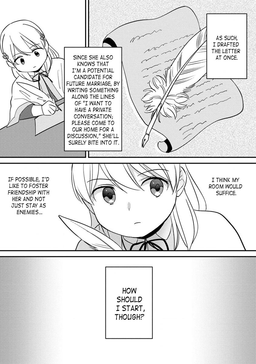Since I Have Been Reincarnated as the Daughter of a Duke, I, the "Girl Inside," Will Enjoy Being a Girl as Much as I Can! Chapter 14.2 page 11 - Chapter 14.2: I'm a fiancee candidate?!