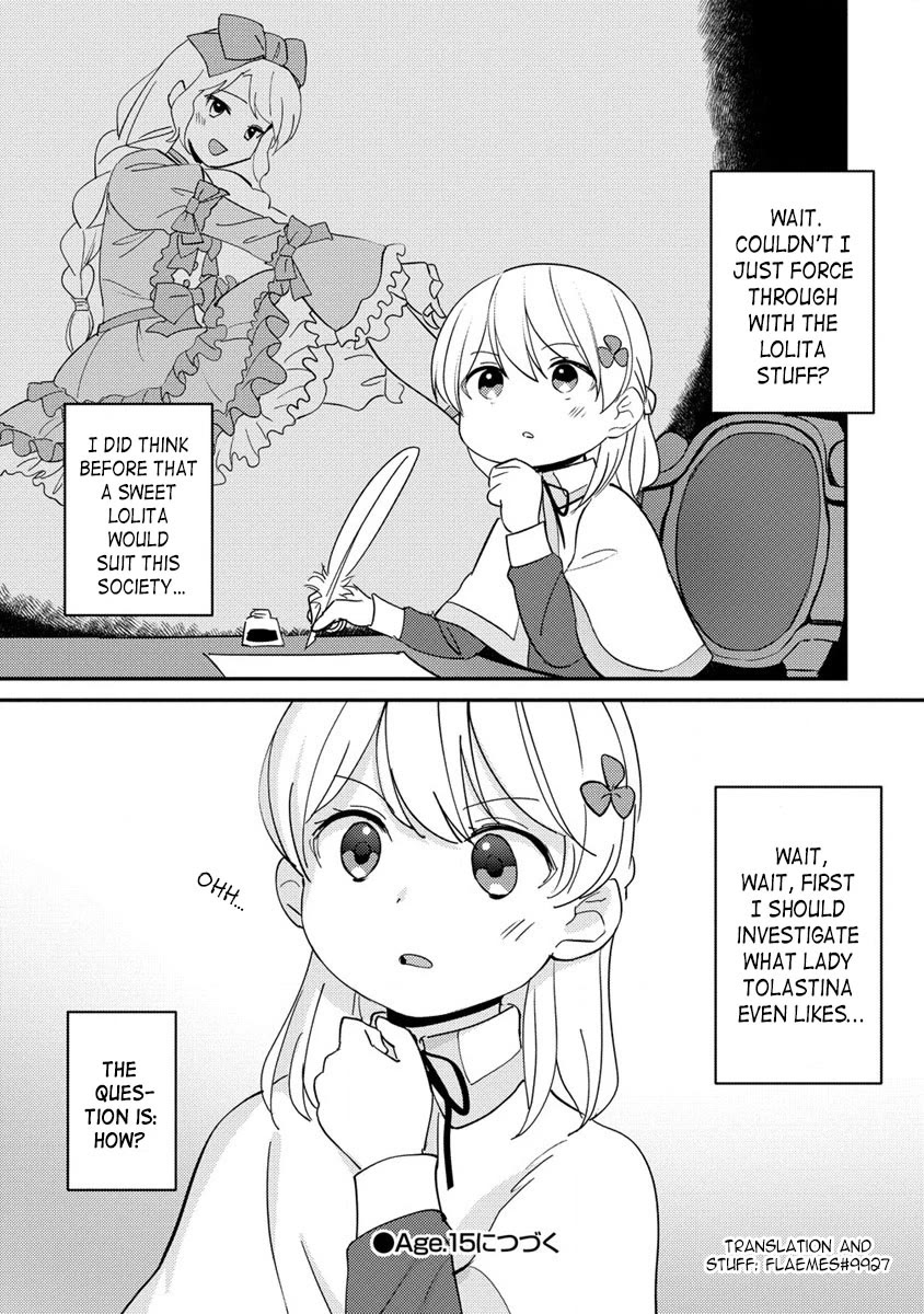 Since I Have Been Reincarnated as the Daughter of a Duke, I, the "Girl Inside," Will Enjoy Being a Girl as Much as I Can! Chapter 14.2 page 13 - Chapter 14.2: I'm a fiancee candidate?!