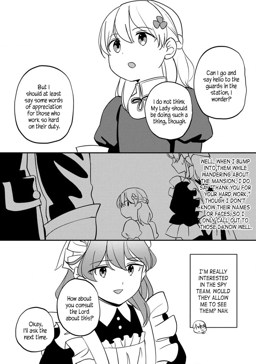 Since I Have Been Reincarnated as the Daughter of a Duke, I, the "Girl Inside," Will Enjoy Being a Girl as Much as I Can! Chapter 15.1 page 5 - Chapter 15.1: Do we have a spy or two in our employ?