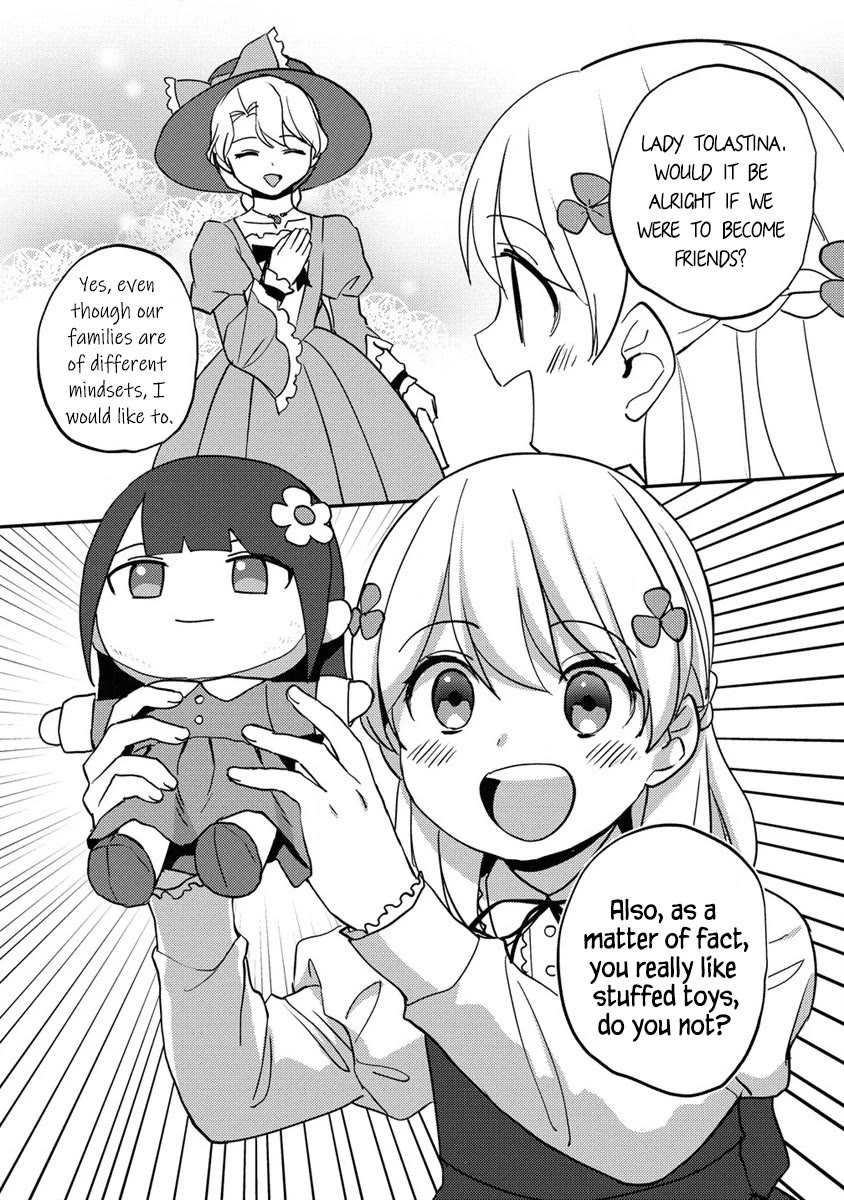 Since I Have Been Reincarnated as the Daughter of a Duke, I, the "Girl Inside," Will Enjoy Being a Girl as Much as I Can! Chapter 16.1 page 12 - Chapter 16.1: Lady Tolastina's circumstances