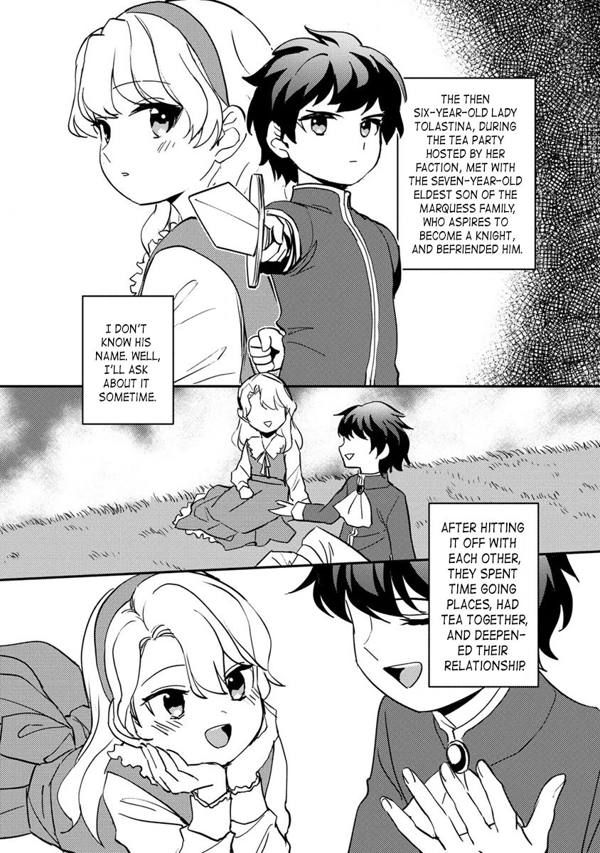 Since I Have Been Reincarnated as the Daughter of a Duke, I, the "Girl Inside," Will Enjoy Being a Girl as Much as I Can! Chapter 16.1 page 6 - Chapter 16.1: Lady Tolastina's circumstances