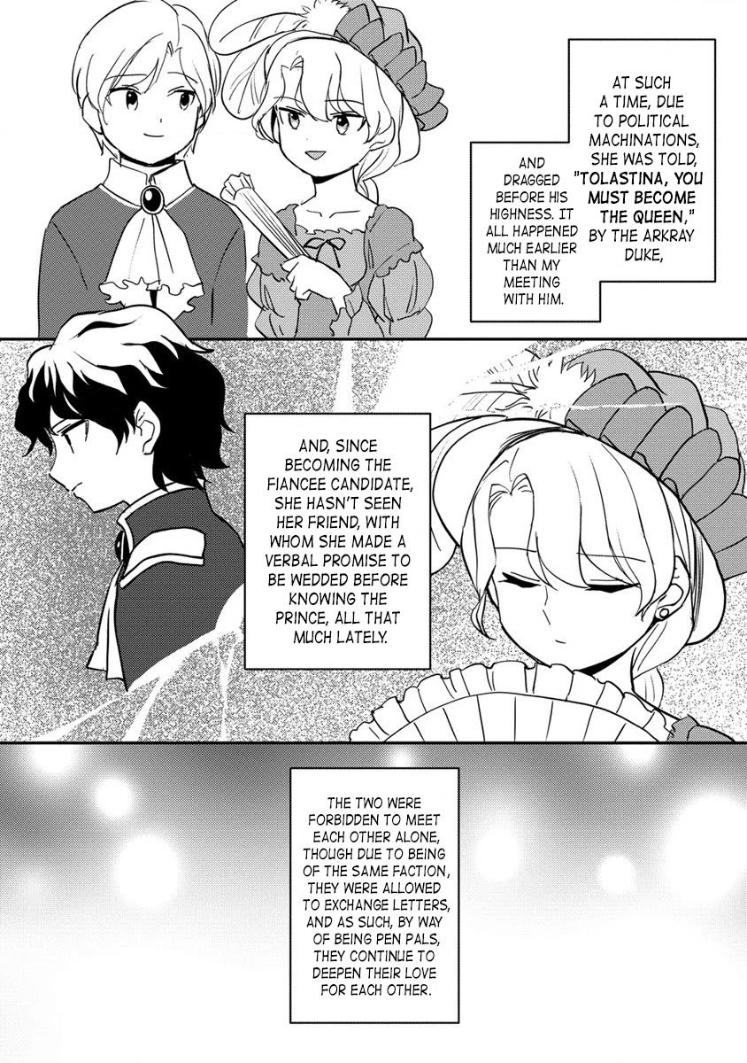 Since I Have Been Reincarnated as the Daughter of a Duke, I, the "Girl Inside," Will Enjoy Being a Girl as Much as I Can! Chapter 16.1 page 7 - Chapter 16.1: Lady Tolastina's circumstances