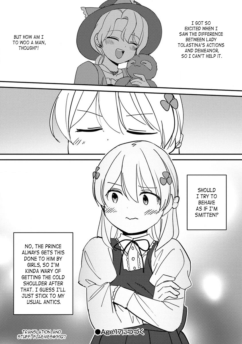 Since I Have Been Reincarnated as the Daughter of a Duke, I, the "Girl Inside," Will Enjoy Being a Girl as Much as I Can! Chapter 16.2 page 13 - Chapter 16.2: Lady Tolastina's circumstances