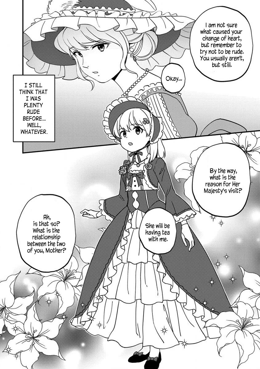 Since I Have Been Reincarnated as the Daughter of a Duke, I, the "Girl Inside," Will Enjoy Being a Girl as Much as I Can! Chapter 17.1 page 4 - Chapter 17.1: Sudden guests, once again
