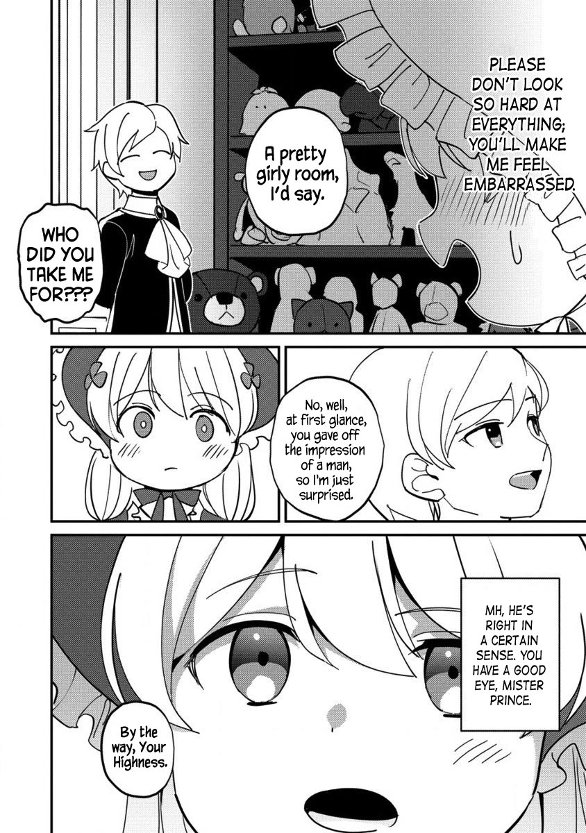 Since I Have Been Reincarnated as the Daughter of a Duke, I, the "Girl Inside," Will Enjoy Being a Girl as Much as I Can! Chapter 17.2 page 3 - Chapter 17.2: Sudden guests, once again