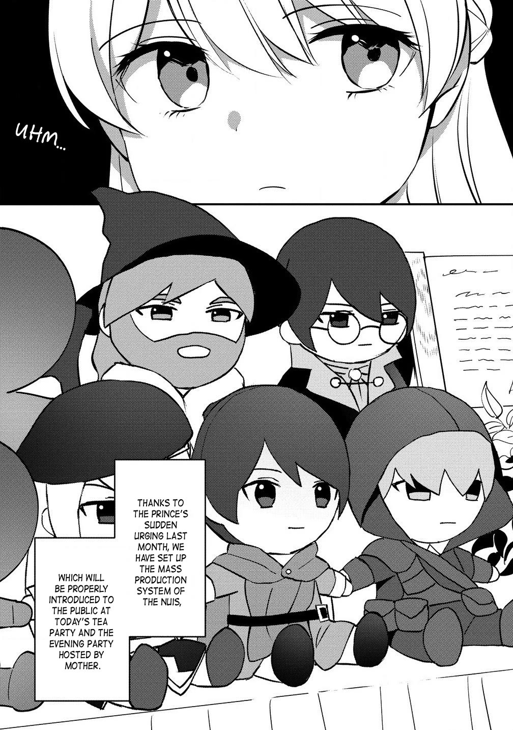 Since I Have Been Reincarnated as the Daughter of a Duke, I, the "Girl Inside," Will Enjoy Being a Girl as Much as I Can! Chapter 18.1 page 3 - Chapter 18.1: Social season tea party