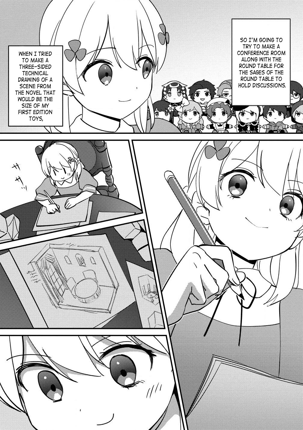 Since I Have Been Reincarnated as the Daughter of a Duke, I, the "Girl Inside," Will Enjoy Being a Girl as Much as I Can! Chapter 19.1 page 4 - Chapter 19.1: A shock on the eve of my birthday party