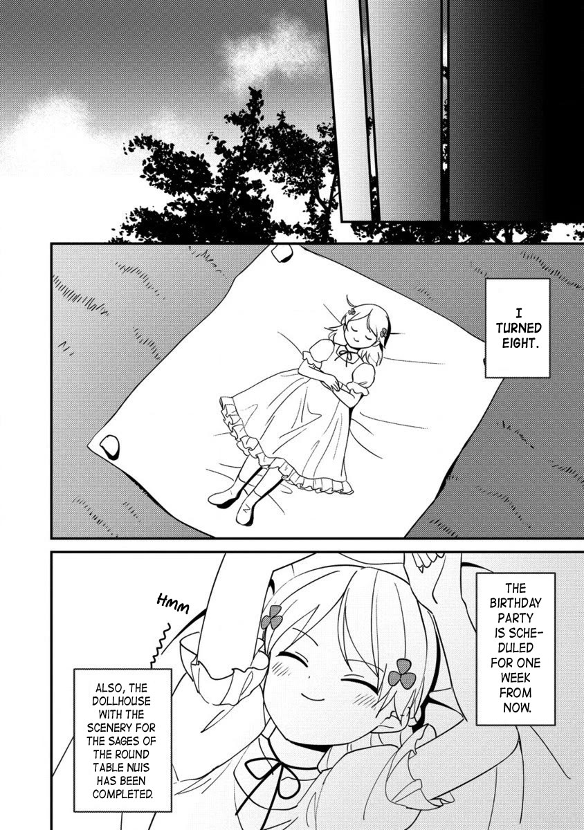 Since I Have Been Reincarnated as the Daughter of a Duke, I, the "Girl Inside," Will Enjoy Being a Girl as Much as I Can! Chapter 19.2 page 1 - Chapter 19.2: A shock on the eve of my birthday party