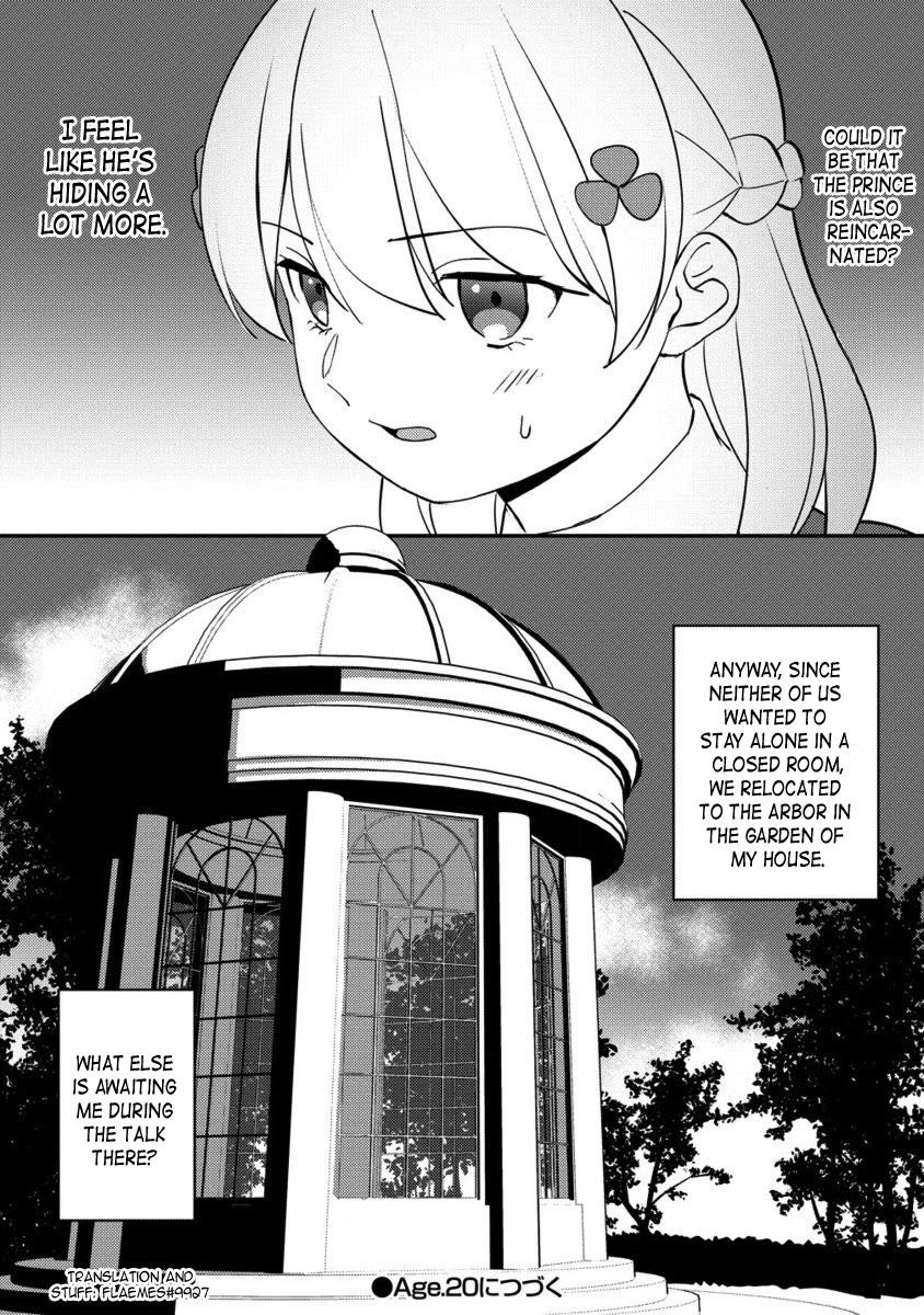 Since I Have Been Reincarnated as the Daughter of a Duke, I, the "Girl Inside," Will Enjoy Being a Girl as Much as I Can! Chapter 19.2 page 12 - Chapter 19.2: A shock on the eve of my birthday party