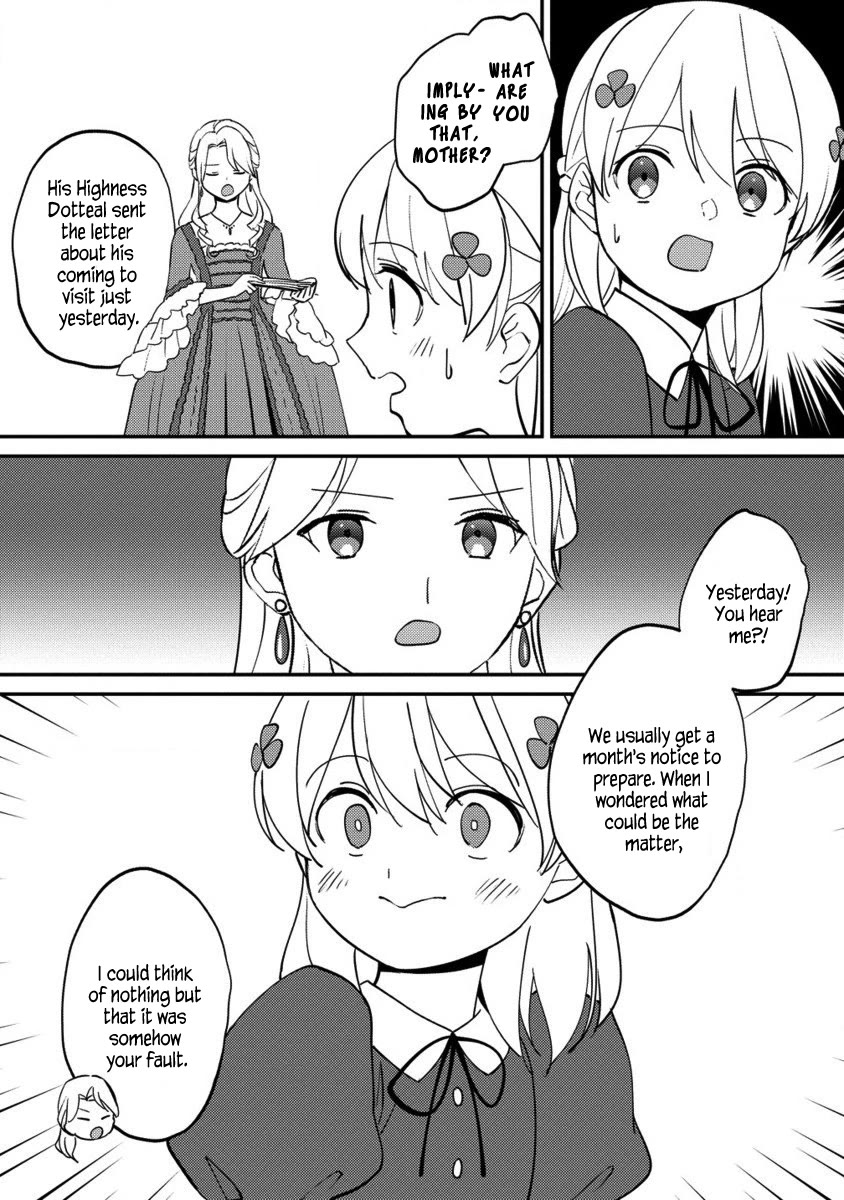Since I Have Been Reincarnated as the Daughter of a Duke, I, the "Girl Inside," Will Enjoy Being a Girl as Much as I Can! Chapter 19.2 page 4 - Chapter 19.2: A shock on the eve of my birthday party