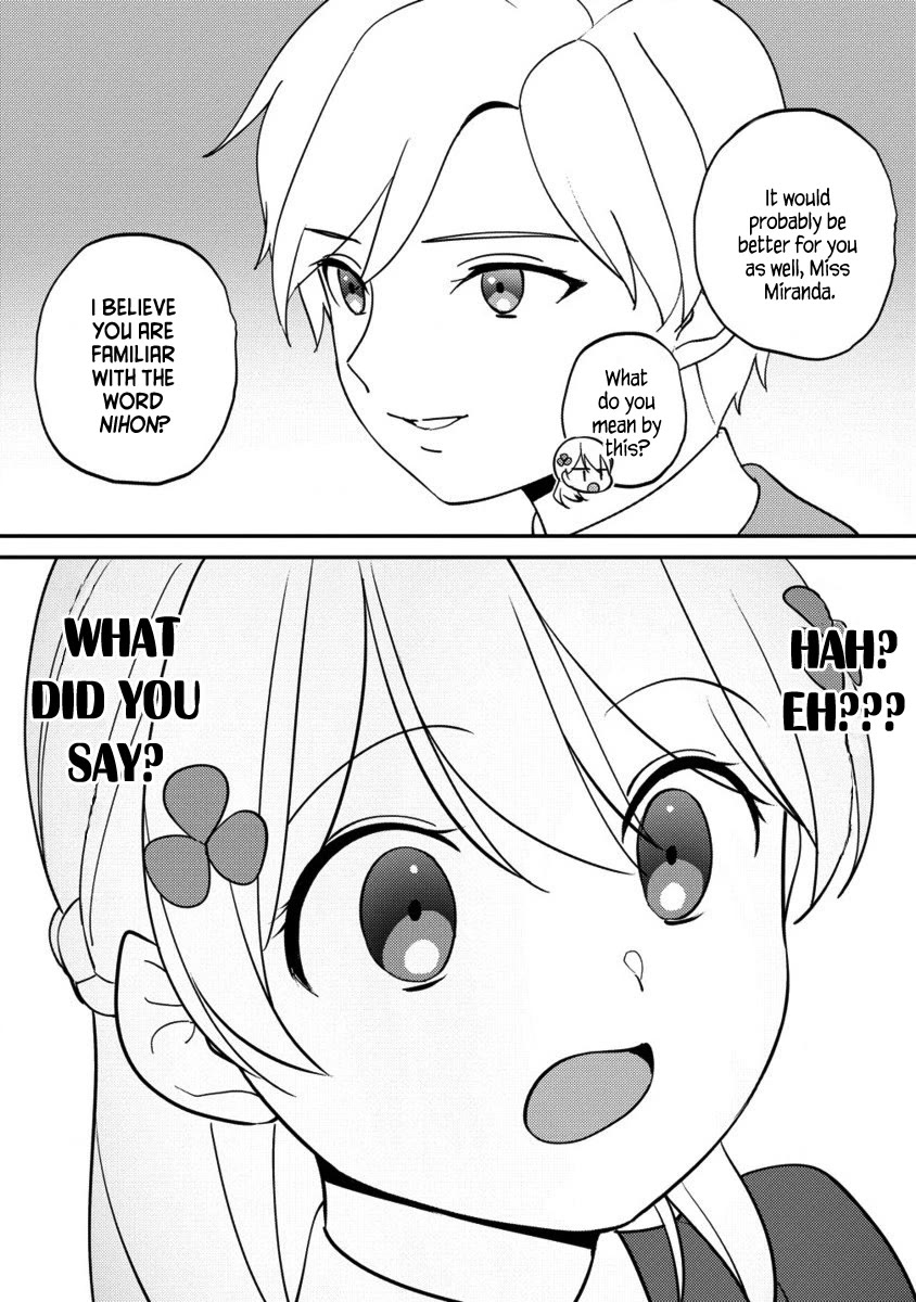 Since I Have Been Reincarnated as the Daughter of a Duke, I, the "Girl Inside," Will Enjoy Being a Girl as Much as I Can! Chapter 19.2 page 8 - Chapter 19.2: A shock on the eve of my birthday party
