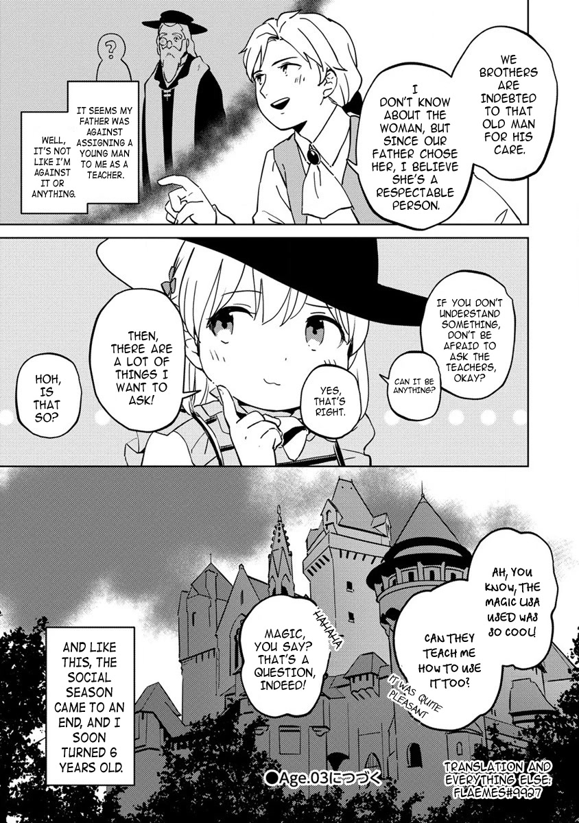 Since I Have Been Reincarnated as the Daughter of a Duke, I, the "Girl Inside," Will Enjoy Being a Girl as Much as I Can! Chapter 2 page 29 - Chapter 2: Get-well gifts