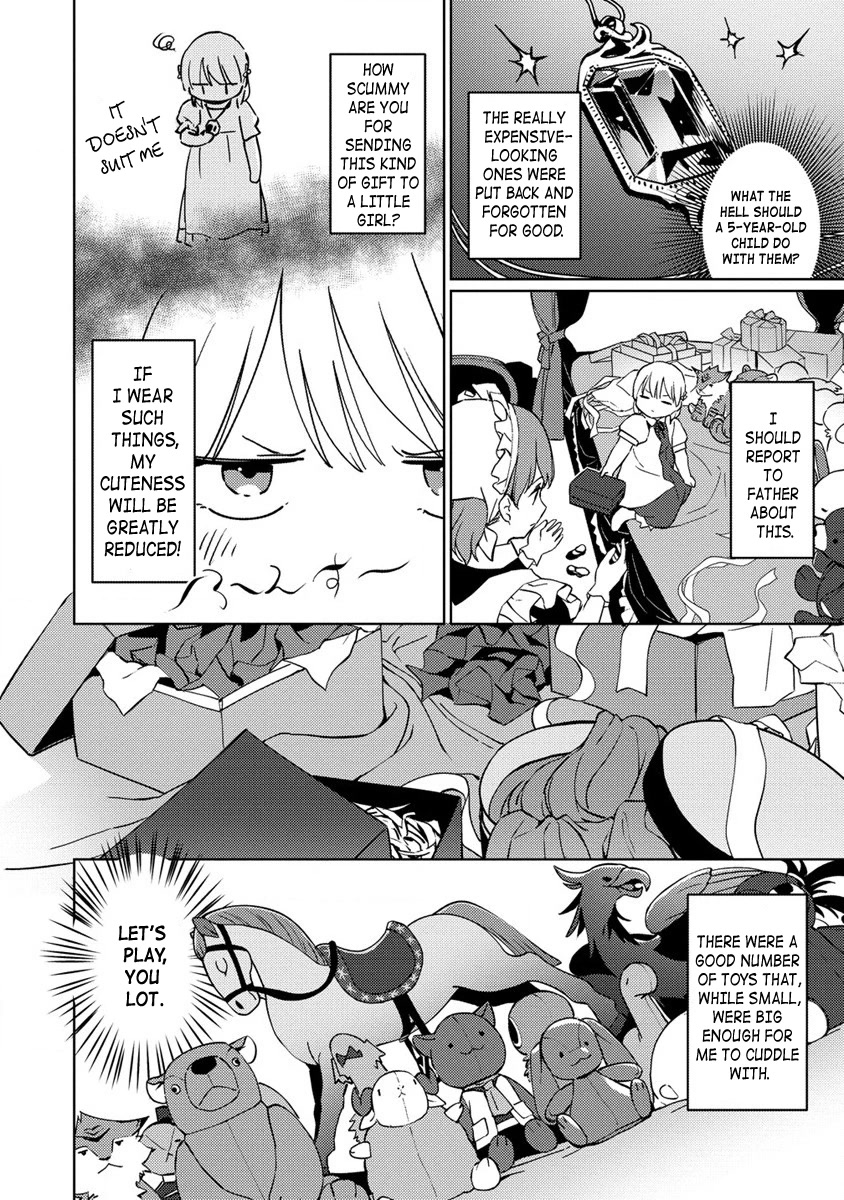 Since I Have Been Reincarnated as the Daughter of a Duke, I, the "Girl Inside," Will Enjoy Being a Girl as Much as I Can! Chapter 2 page 8 - Chapter 2: Get-well gifts