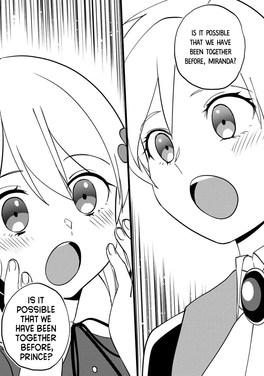Since I Have Been Reincarnated as the Daughter of a Duke, I, the "Girl Inside," Will Enjoy Being a Girl as Much as I Can! Chapter 20.1 page 9 - Chapter 20.1: I learn of the prince's secret