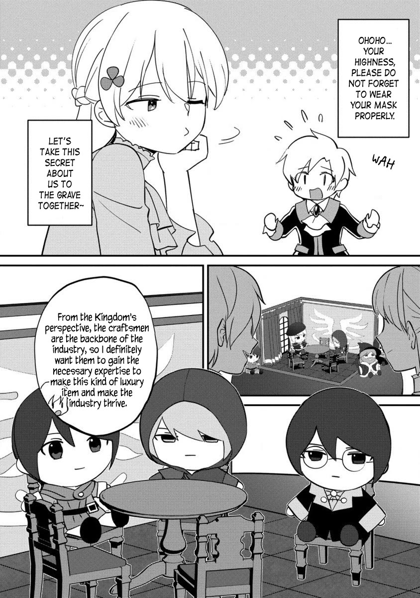 Since I Have Been Reincarnated as the Daughter of a Duke, I, the "Girl Inside," Will Enjoy Being a Girl as Much as I Can! Chapter 20.2 page 10 - Chapter 20.2: I learn of the prince's secret