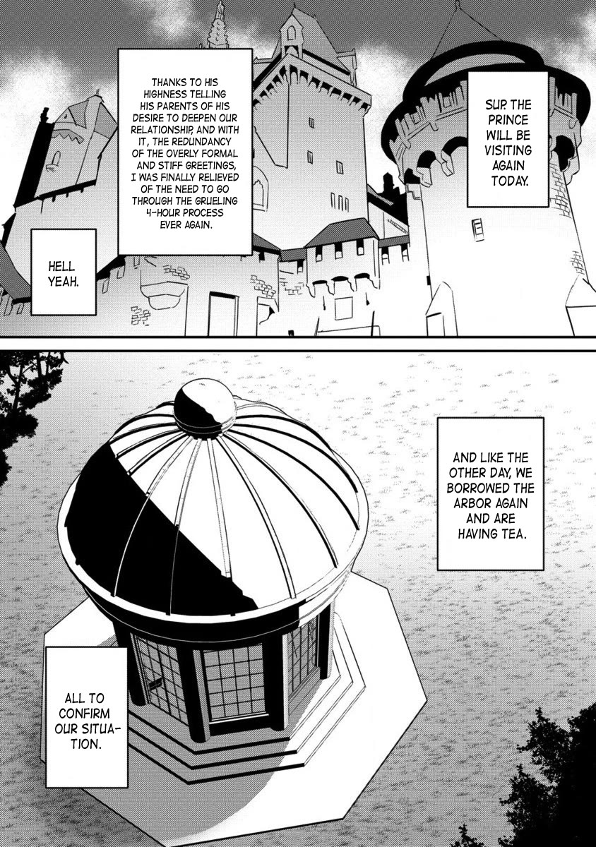 Since I Have Been Reincarnated as the Daughter of a Duke, I, the "Girl Inside," Will Enjoy Being a Girl as Much as I Can! Chapter 20.2 page 3 - Chapter 20.2: I learn of the prince's secret