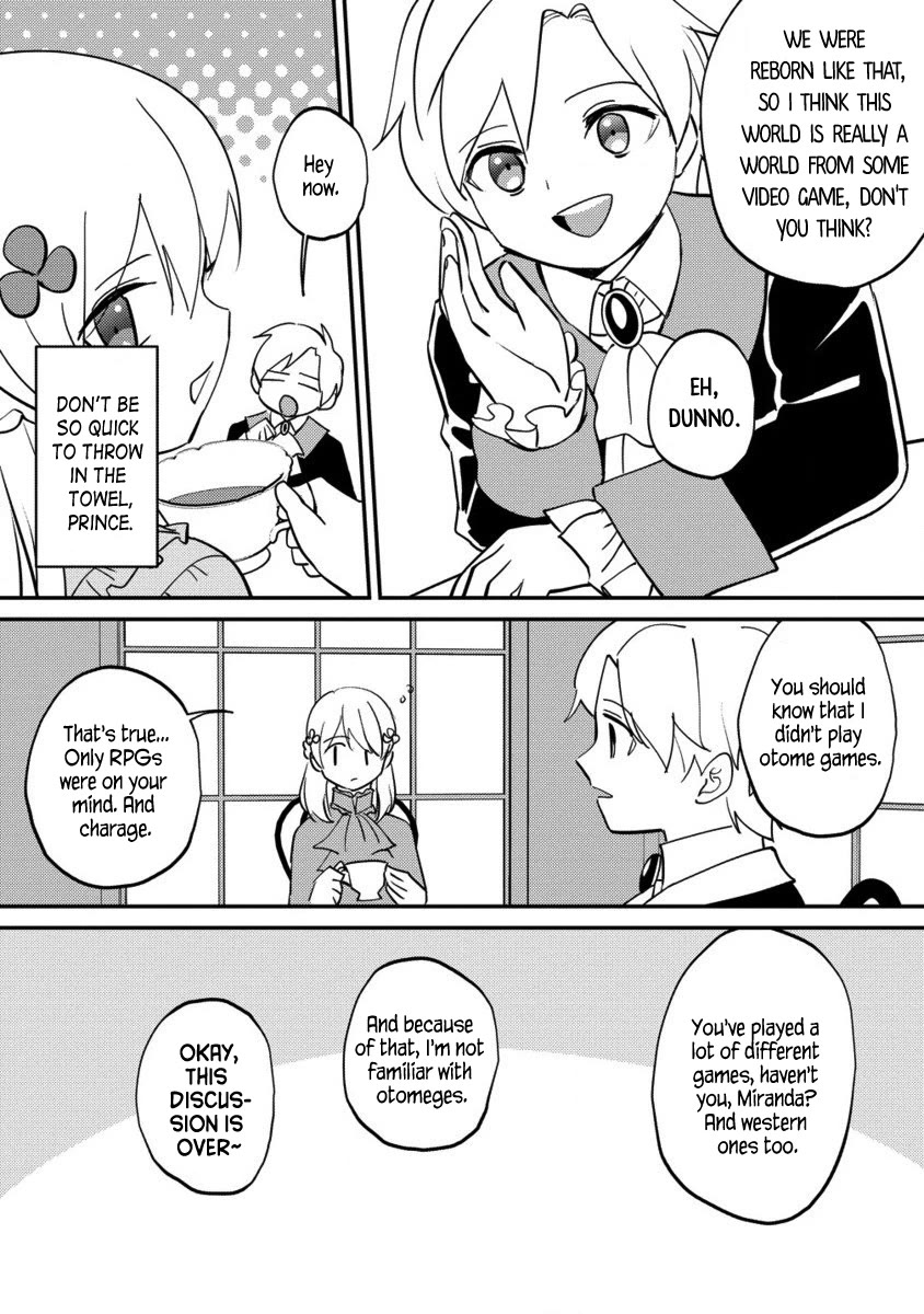 Since I Have Been Reincarnated as the Daughter of a Duke, I, the "Girl Inside," Will Enjoy Being a Girl as Much as I Can! Chapter 20.2 page 6 - Chapter 20.2: I learn of the prince's secret
