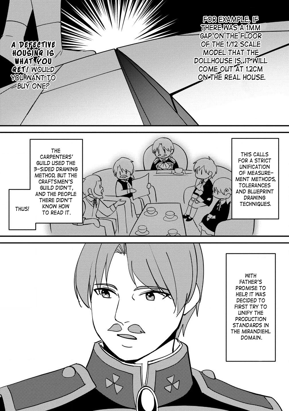 Since I Have Been Reincarnated as the Daughter of a Duke, I, the "Girl Inside," Will Enjoy Being a Girl as Much as I Can! Chapter 21.1 page 4 - Chapter 21.1: Birth of the MIS