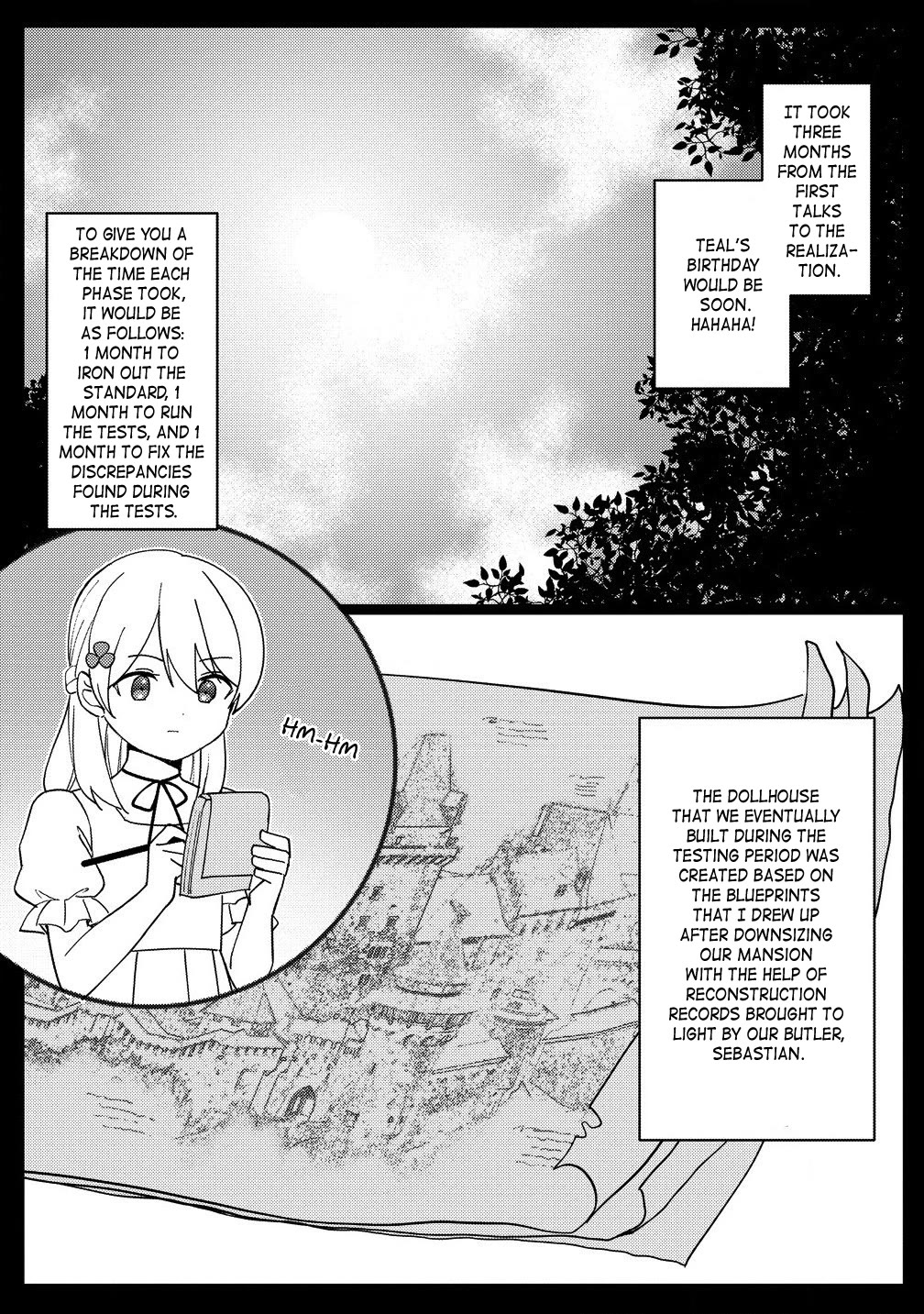 Since I Have Been Reincarnated as the Daughter of a Duke, I, the "Girl Inside," Will Enjoy Being a Girl as Much as I Can! Chapter 21.1 page 6 - Chapter 21.1: Birth of the MIS