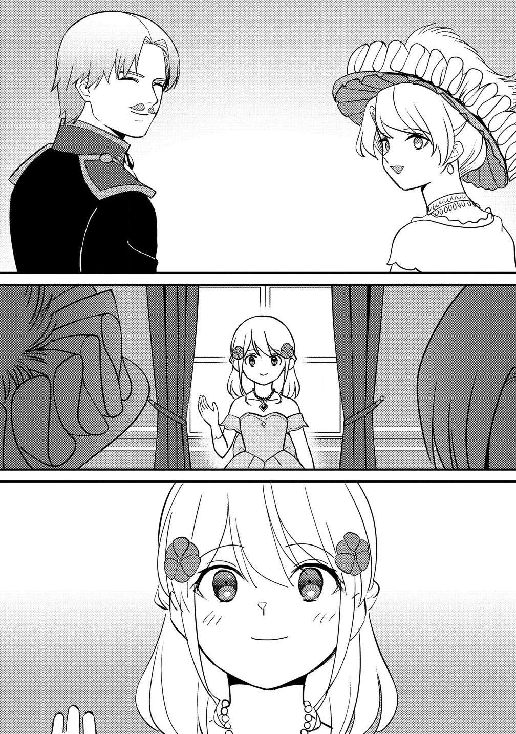 Since I Have Been Reincarnated as the Daughter of a Duke, I, the "Girl Inside," Will Enjoy Being a Girl as Much as I Can! Chapter 22.1 page 1 - Chapter 22.1: Queen's education and tea times with the prince
