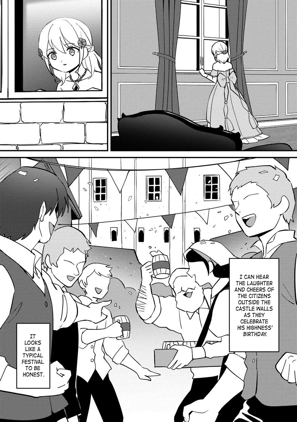 Since I Have Been Reincarnated as the Daughter of a Duke, I, the "Girl Inside," Will Enjoy Being a Girl as Much as I Can! Chapter 22.1 page 4 - Chapter 22.1: Queen's education and tea times with the prince