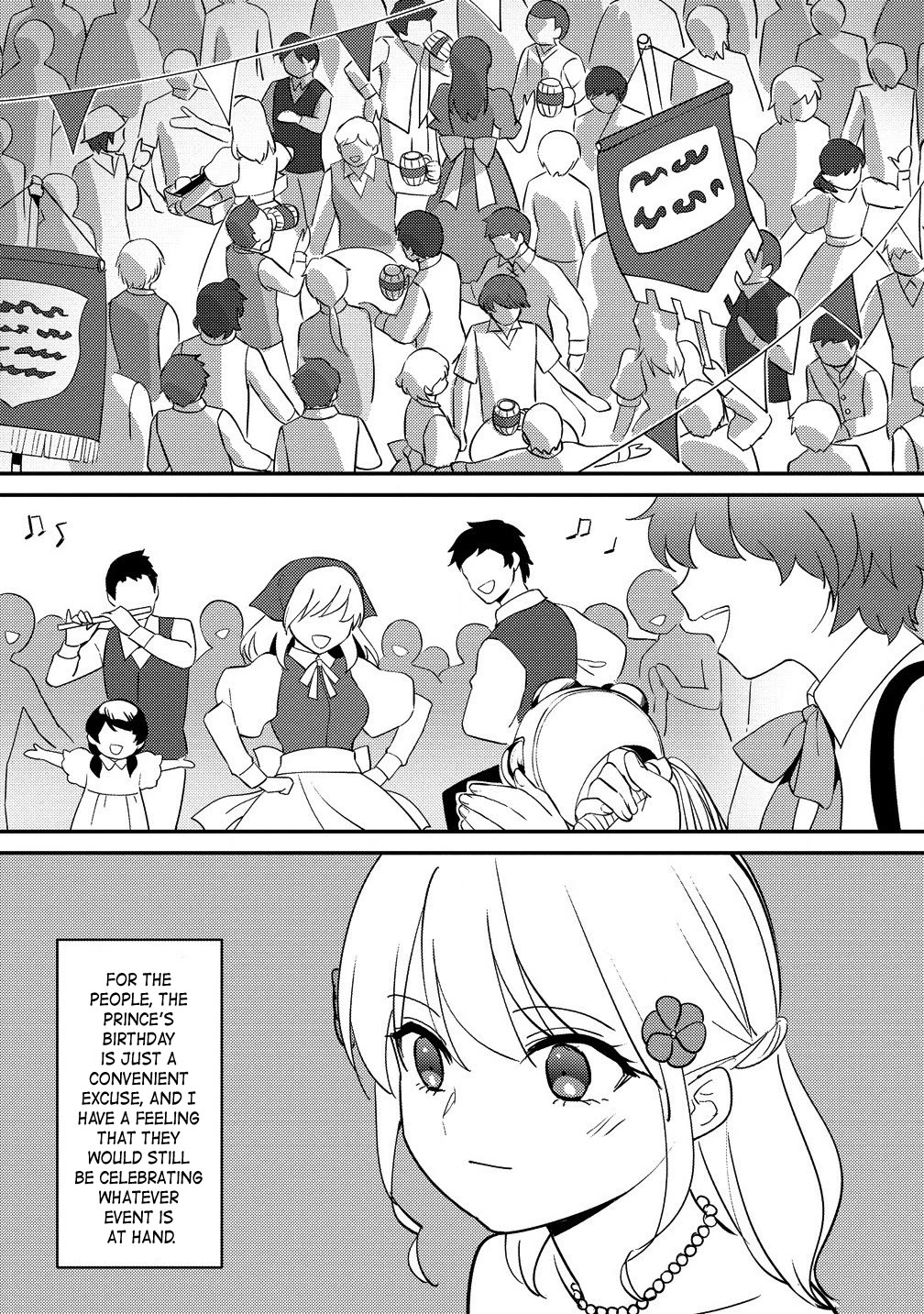 Since I Have Been Reincarnated as the Daughter of a Duke, I, the "Girl Inside," Will Enjoy Being a Girl as Much as I Can! Chapter 22.1 page 5 - Chapter 22.1: Queen's education and tea times with the prince