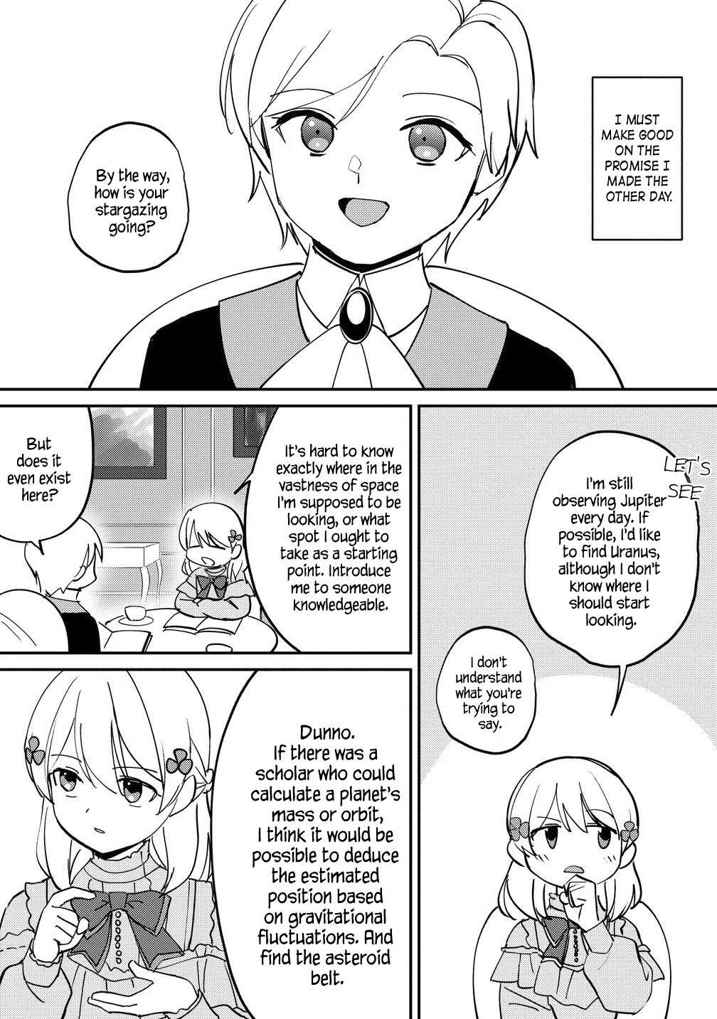 Since I Have Been Reincarnated as the Daughter of a Duke, I, the "Girl Inside," Will Enjoy Being a Girl as Much as I Can! Chapter 22.2 page 11 - Chapter 22.2: Queen's education and tea times with the prince