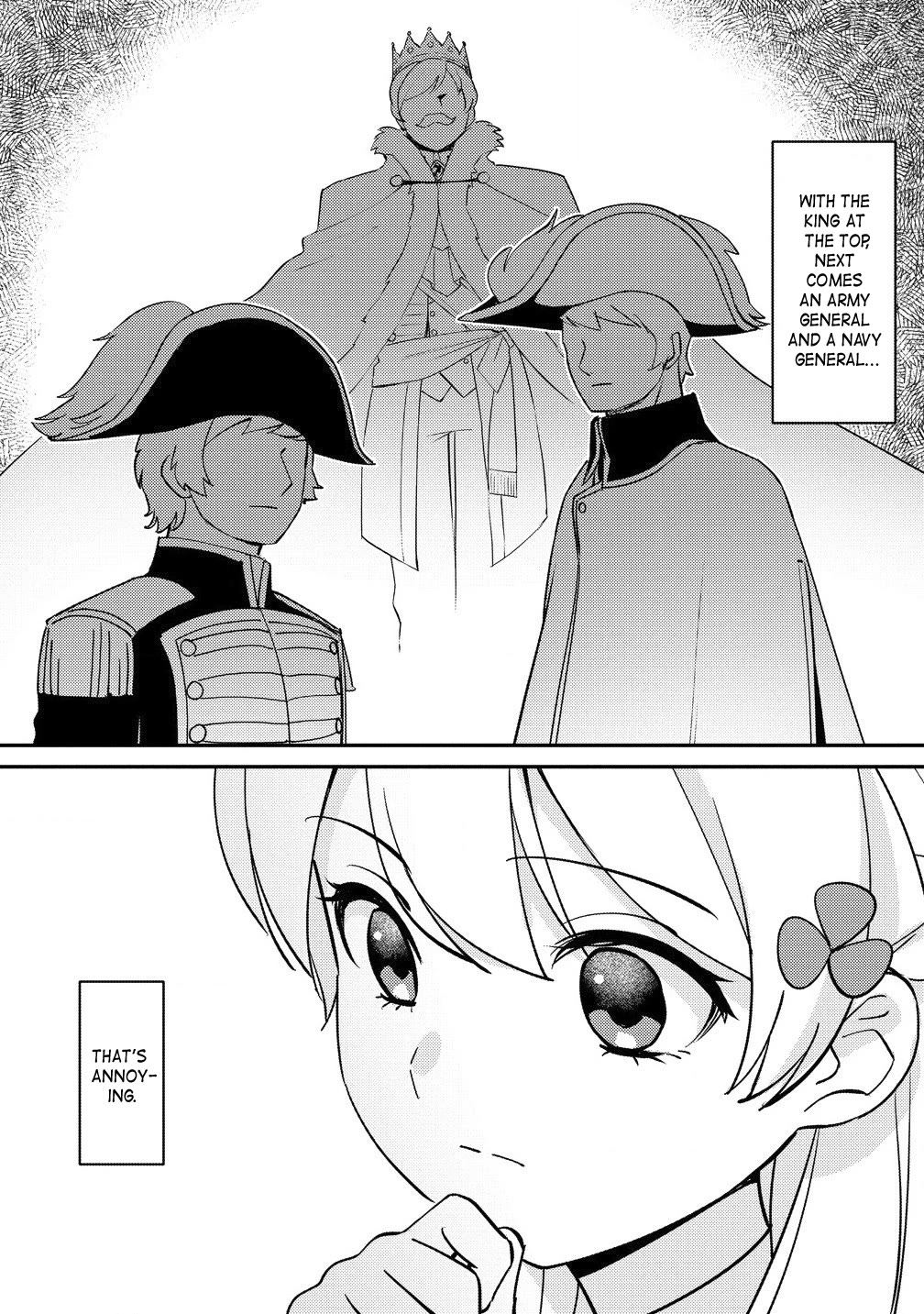 Since I Have Been Reincarnated as the Daughter of a Duke, I, the "Girl Inside," Will Enjoy Being a Girl as Much as I Can! Chapter 23.1 page 2 - Chapter 23.1: Military reform