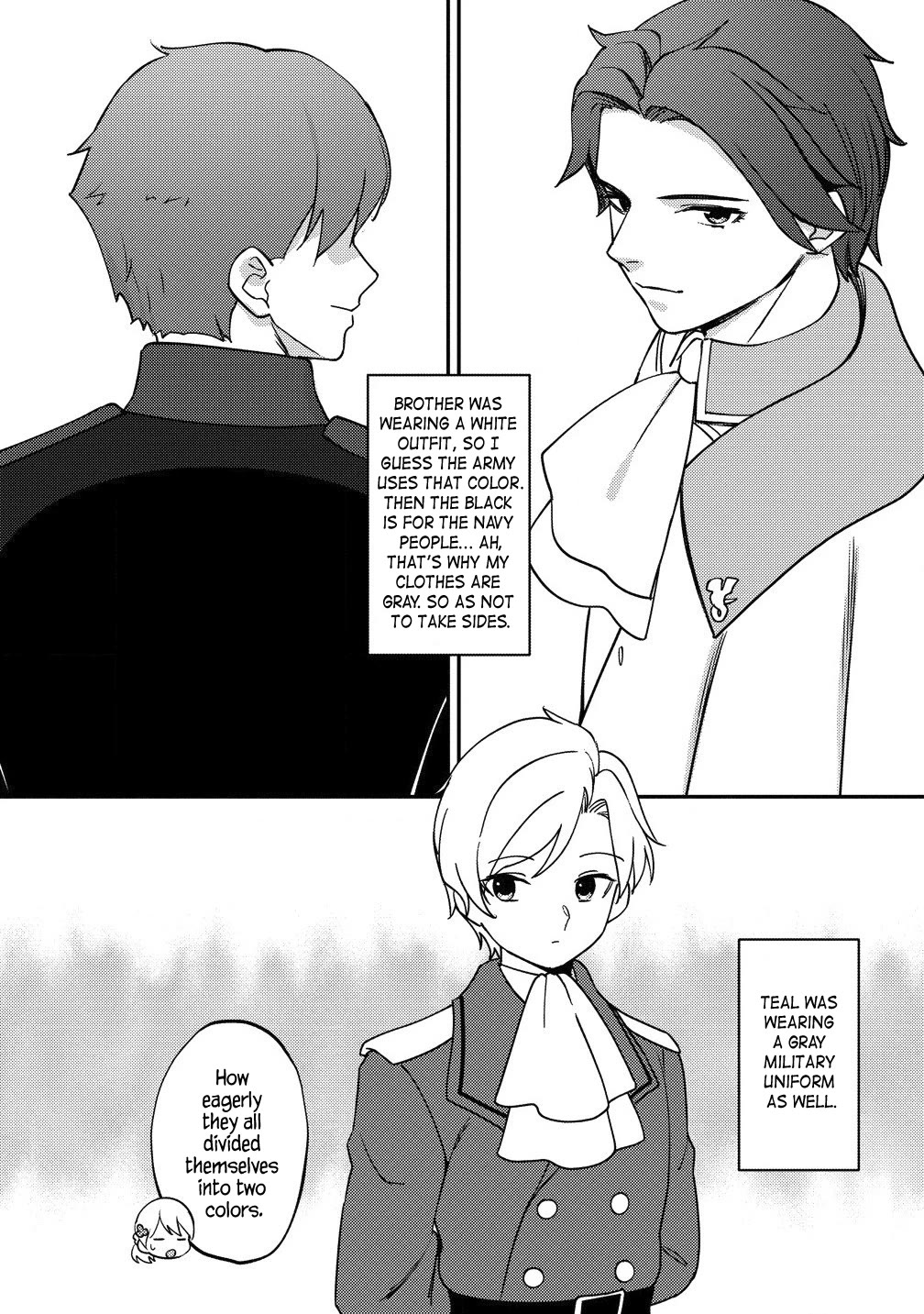 Since I Have Been Reincarnated as the Daughter of a Duke, I, the "Girl Inside," Will Enjoy Being a Girl as Much as I Can! Chapter 24.2 page 6 - Chapter 24.2: I am invited to the party celebrating the founding of the military