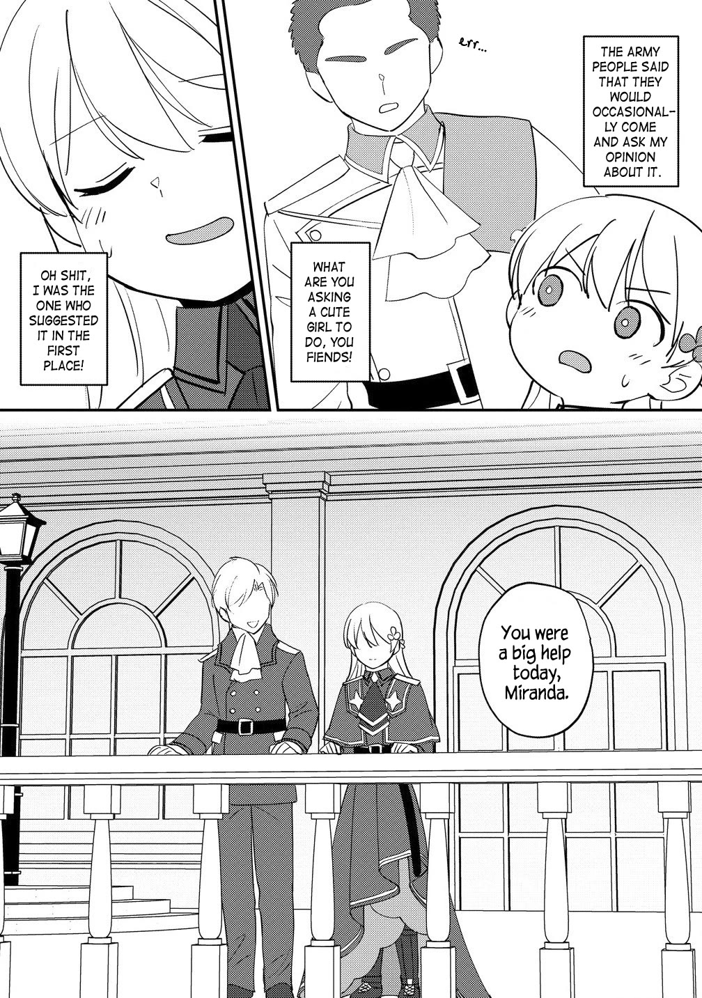 Since I Have Been Reincarnated as the Daughter of a Duke, I, the "Girl Inside," Will Enjoy Being a Girl as Much as I Can! Chapter 25.1 page 12 - Chapter 25.1: Prince the plaything