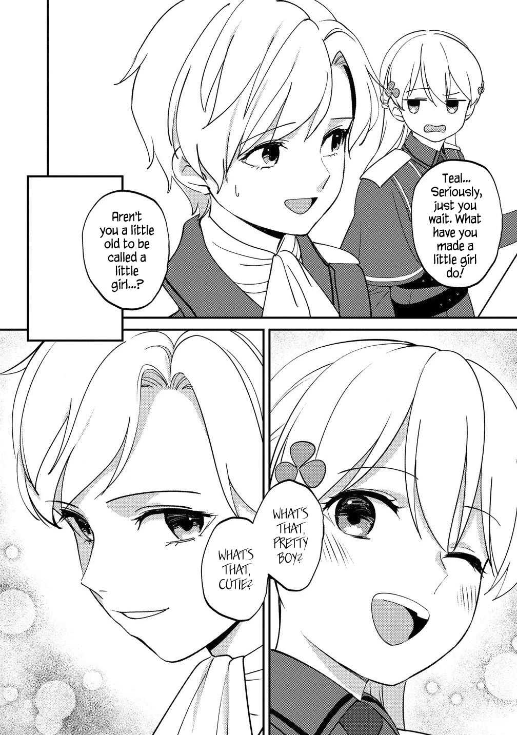 Since I Have Been Reincarnated as the Daughter of a Duke, I, the "Girl Inside," Will Enjoy Being a Girl as Much as I Can! Chapter 25.1 page 13 - Chapter 25.1: Prince the plaything