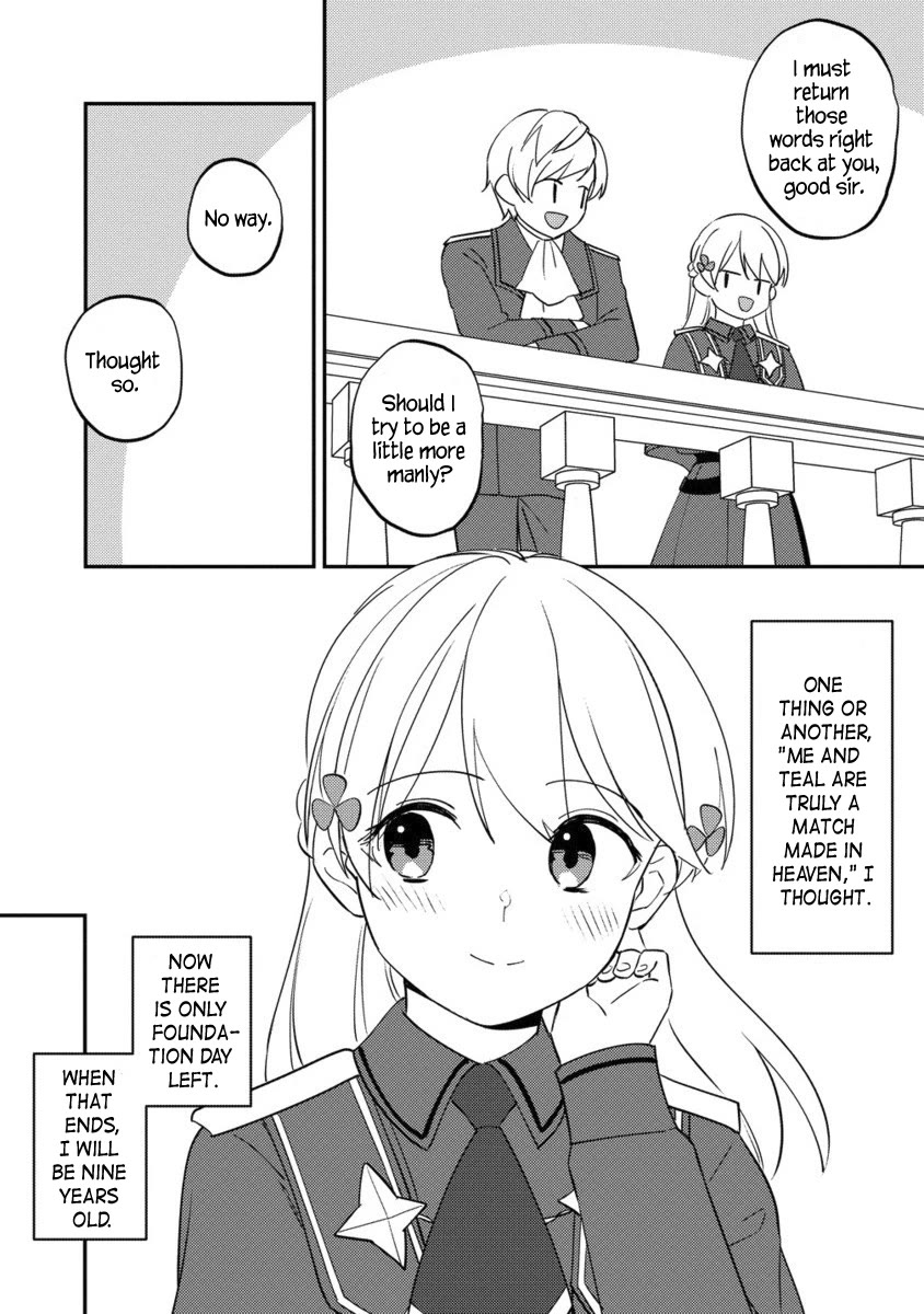 Since I Have Been Reincarnated as the Daughter of a Duke, I, the "Girl Inside," Will Enjoy Being a Girl as Much as I Can! Chapter 25.2 page 1 - Chapter 25.2: Prince the plaything