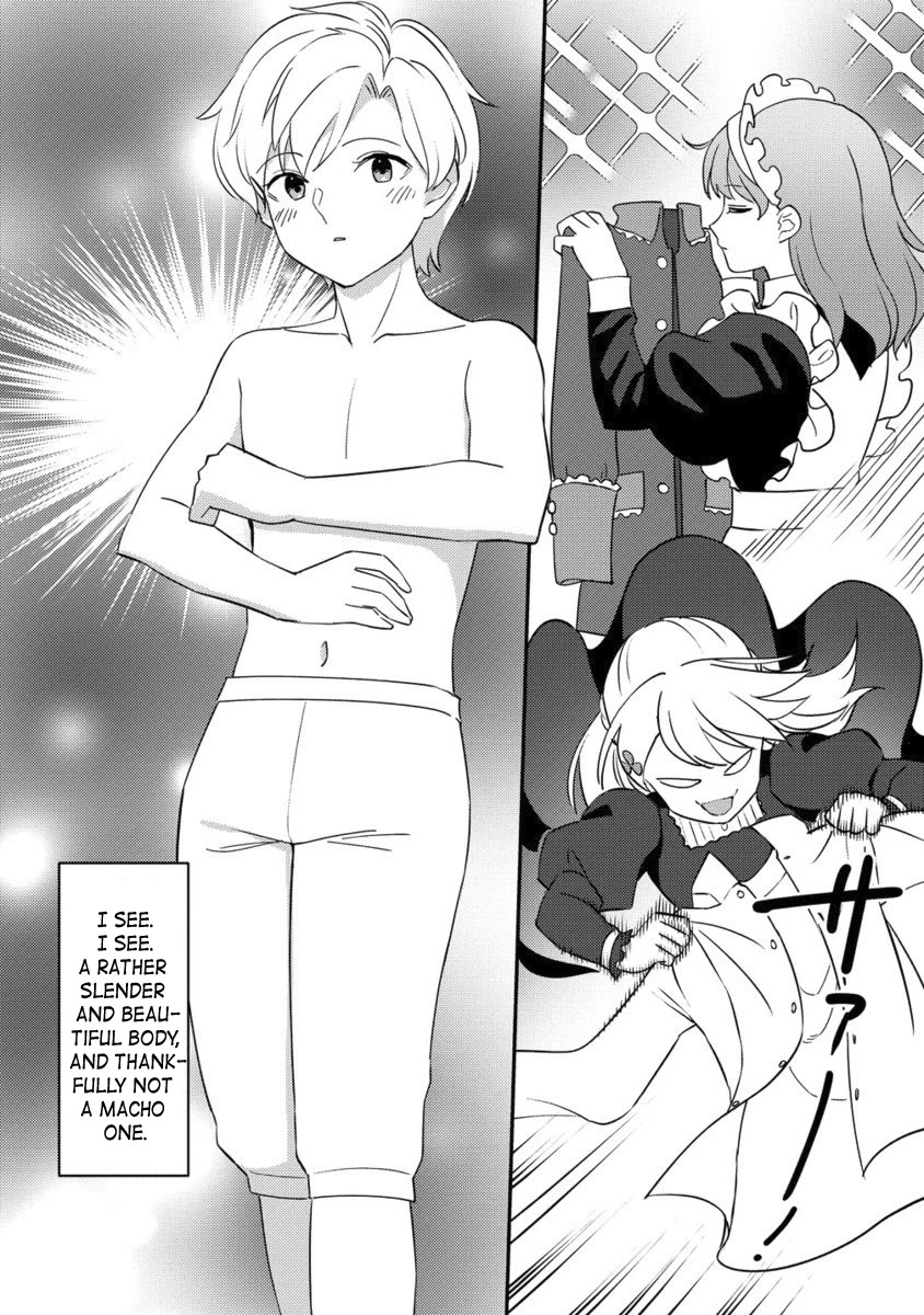 Since I Have Been Reincarnated as the Daughter of a Duke, I, the "Girl Inside," Will Enjoy Being a Girl as Much as I Can! Chapter 25.2 page 10 - Chapter 25.2: Prince the plaything