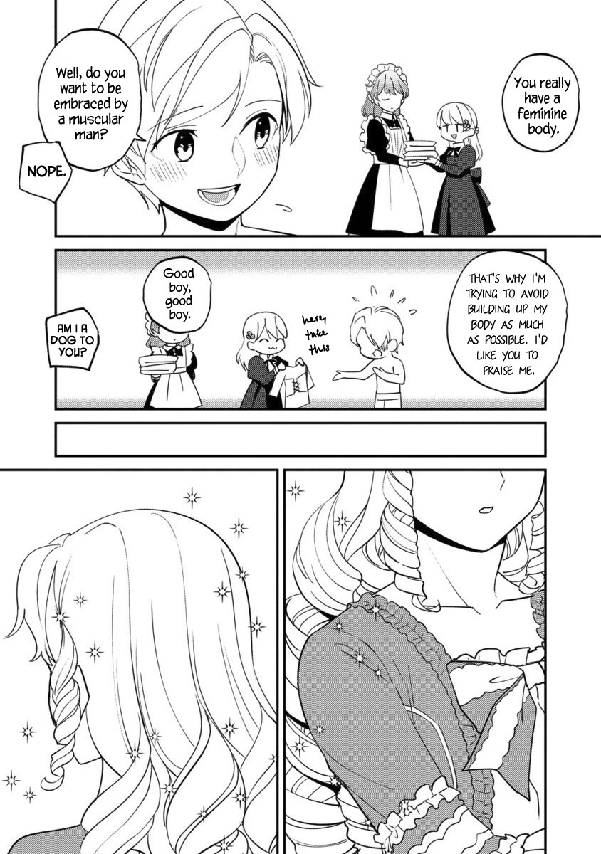 Since I Have Been Reincarnated as the Daughter of a Duke, I, the "Girl Inside," Will Enjoy Being a Girl as Much as I Can! Chapter 25.2 page 11 - Chapter 25.2: Prince the plaything