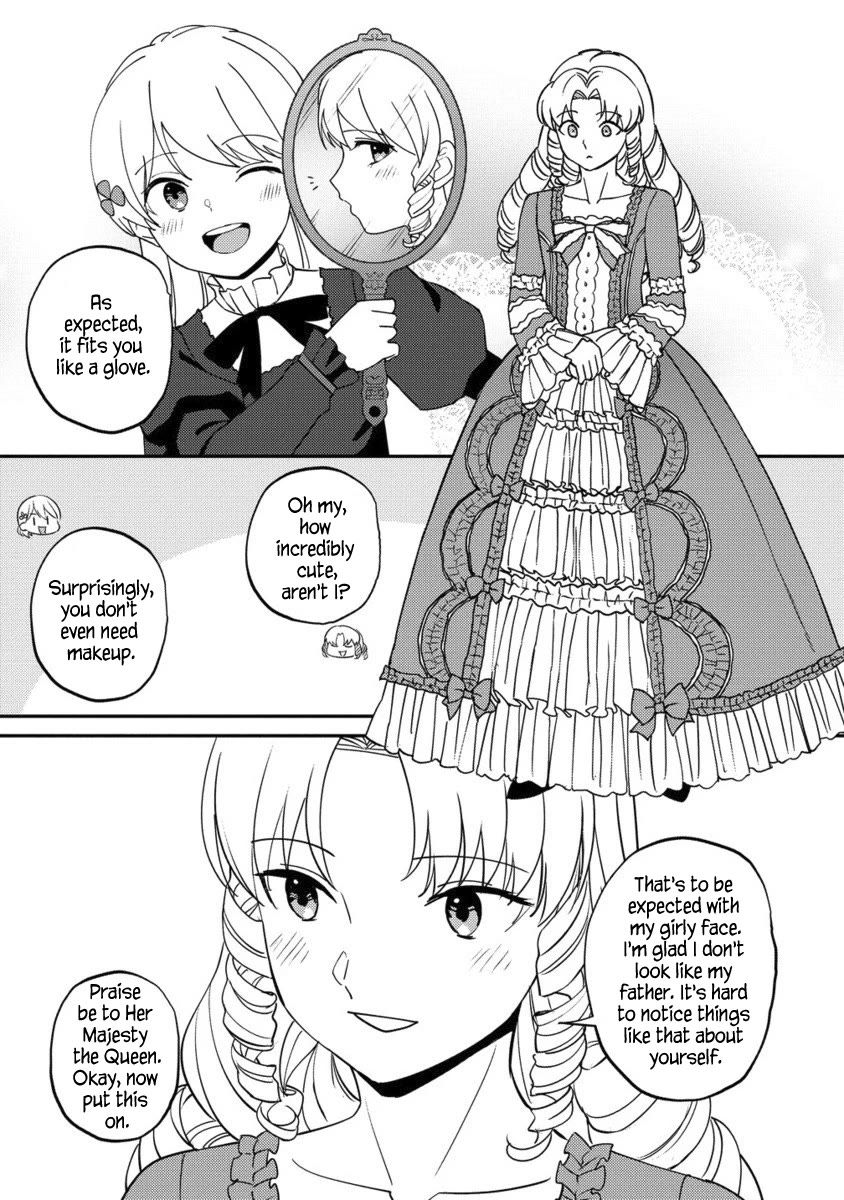 Since I Have Been Reincarnated as the Daughter of a Duke, I, the "Girl Inside," Will Enjoy Being a Girl as Much as I Can! Chapter 25.2 page 12 - Chapter 25.2: Prince the plaything