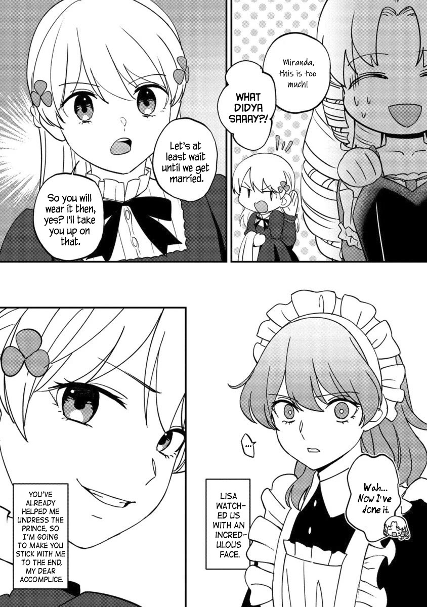 Since I Have Been Reincarnated as the Daughter of a Duke, I, the "Girl Inside," Will Enjoy Being a Girl as Much as I Can! Chapter 25.2 page 14 - Chapter 25.2: Prince the plaything