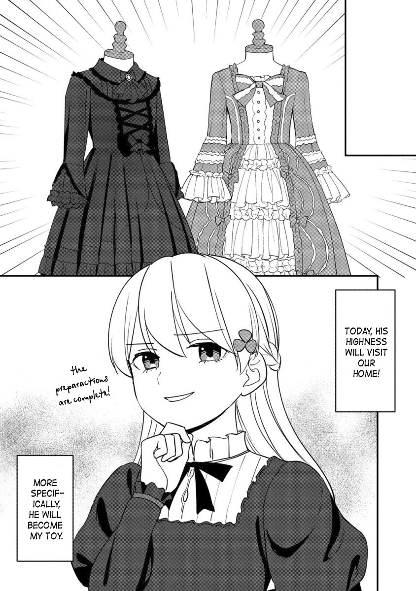 Since I Have Been Reincarnated as the Daughter of a Duke, I, the "Girl Inside," Will Enjoy Being a Girl as Much as I Can! Chapter 25.2 page 2 - Chapter 25.2: Prince the plaything