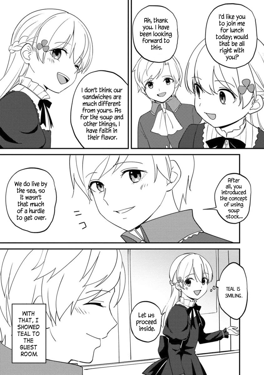 Since I Have Been Reincarnated as the Daughter of a Duke, I, the "Girl Inside," Will Enjoy Being a Girl as Much as I Can! Chapter 25.2 page 5 - Chapter 25.2: Prince the plaything