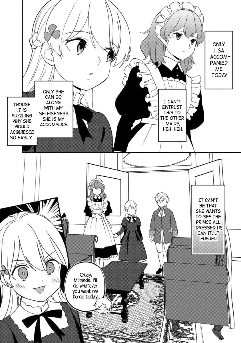 Since I Have Been Reincarnated as the Daughter of a Duke, I, the "Girl Inside," Will Enjoy Being a Girl as Much as I Can! Chapter 25.2 page 6 - Chapter 25.2: Prince the plaything