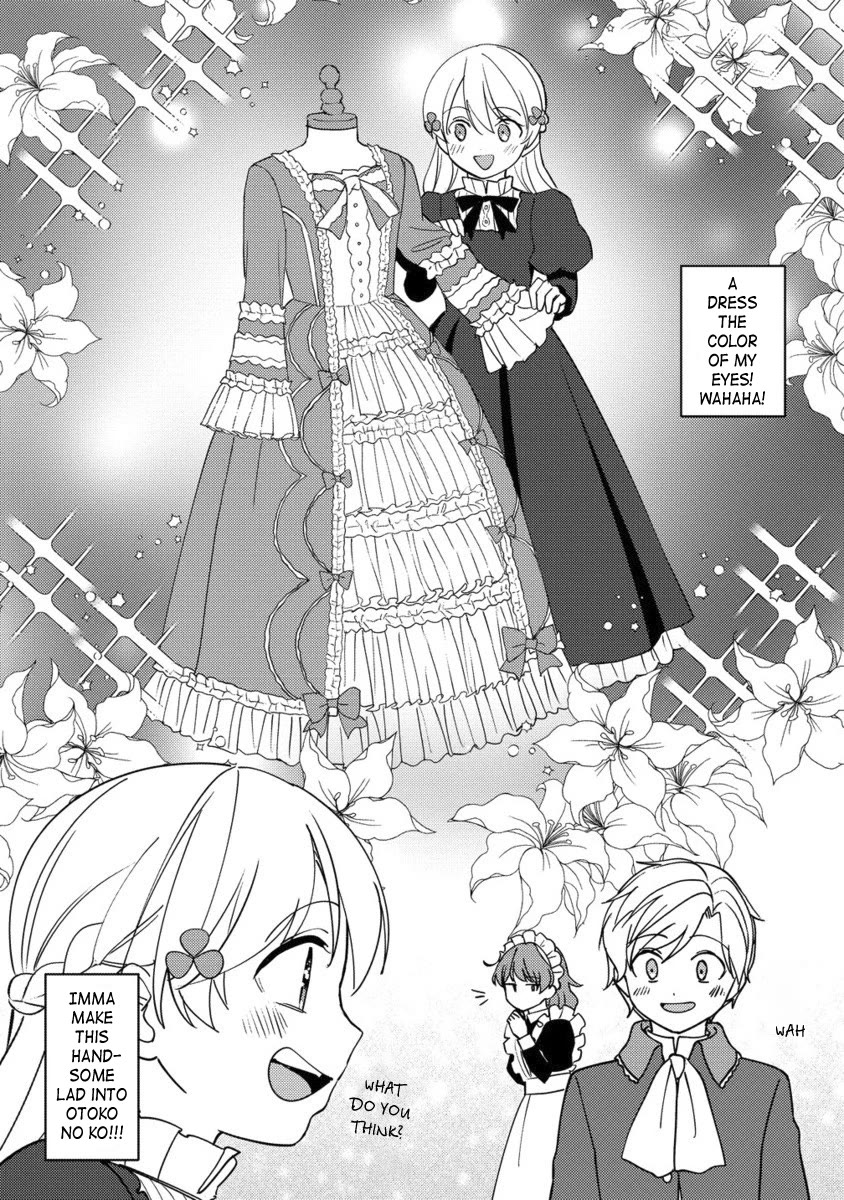 Since I Have Been Reincarnated as the Daughter of a Duke, I, the "Girl Inside," Will Enjoy Being a Girl as Much as I Can! Chapter 25.2 page 8 - Chapter 25.2: Prince the plaything