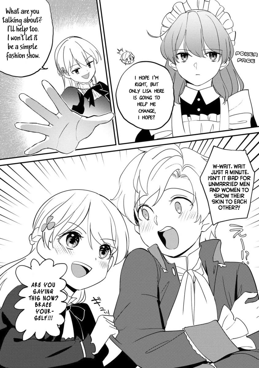 Since I Have Been Reincarnated as the Daughter of a Duke, I, the "Girl Inside," Will Enjoy Being a Girl as Much as I Can! Chapter 25.2 page 9 - Chapter 25.2: Prince the plaything